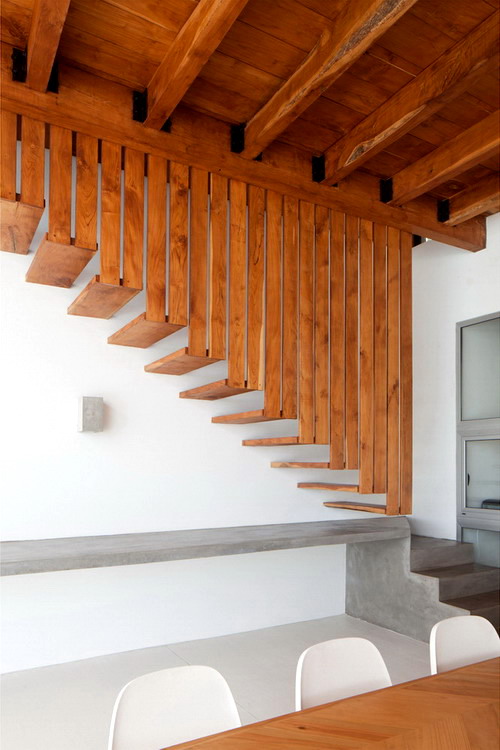 Architecture-Modern-Casa-Azul-El-Salvador-Stairs-6